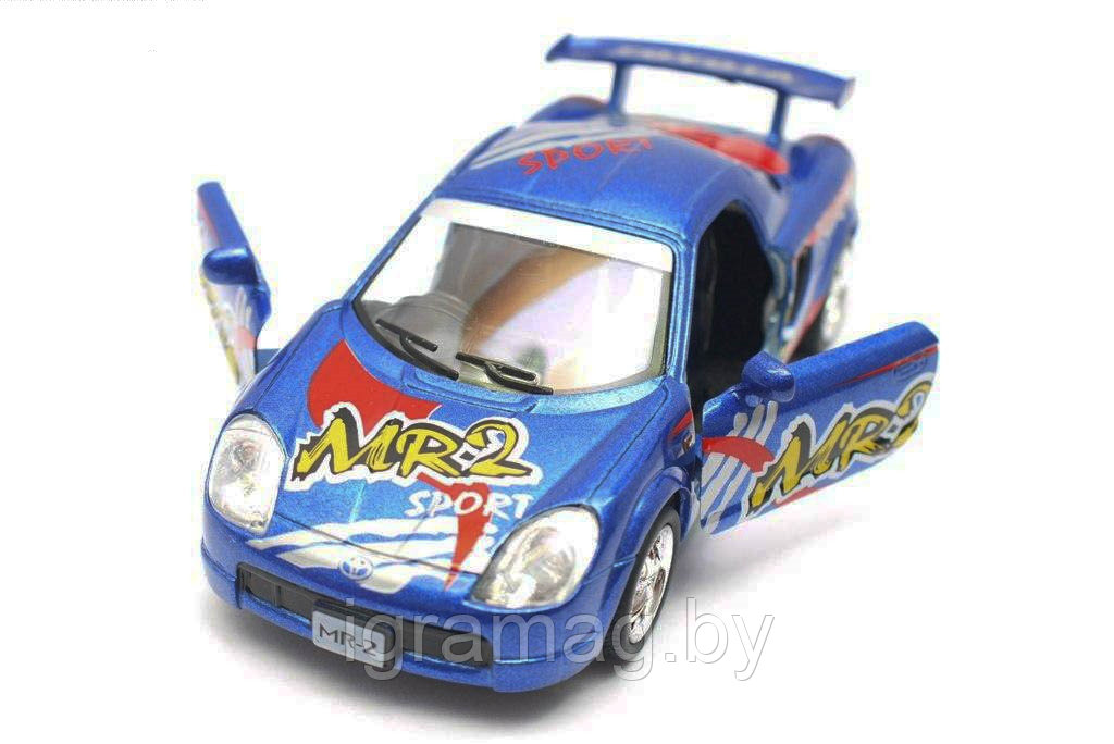 Машина металлическая Toyota mr12 открываются двери, инерция 1:28 Kinsmart