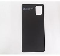 Задняя крышка Original для Samsung Galaxy A71/A715 Голубая, черная