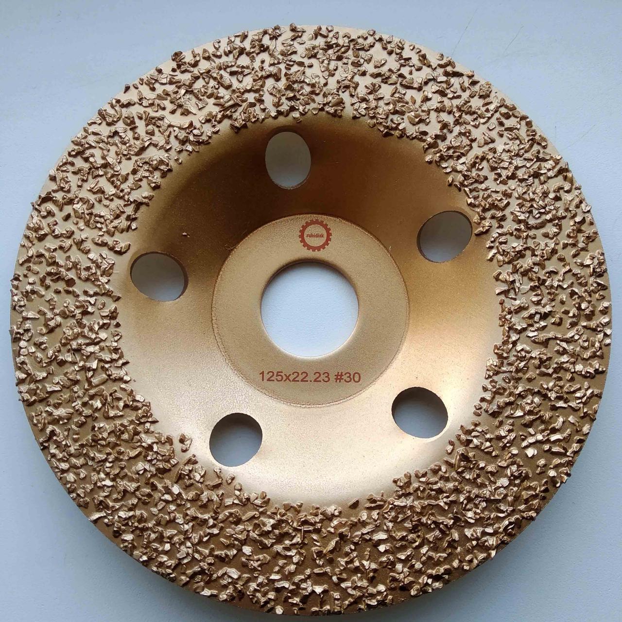 Альфа диск зерно 30, диаметр 125 мм для шлифовки древесины - фото 1 - id-p125930481