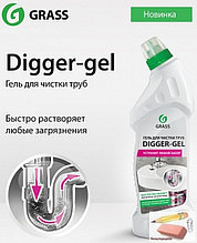 Средство для удаления засоров в трубах Digger-Gel, 1 литр