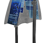 Стойка для печатной продукции  двусторонняя, фото 3