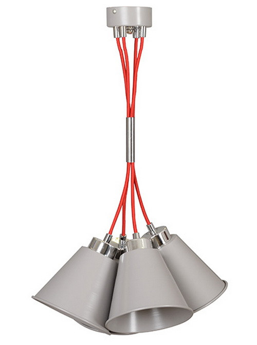 Светильник подвесной EMIBIG PREVENT GRAY 235/4 4X60W,
E27