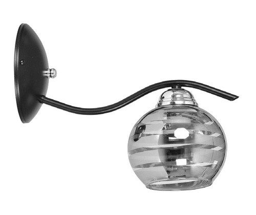 Светильник настенный EMIBIG BOVER K1 BLACK 819/K1 1X60W,
E27
