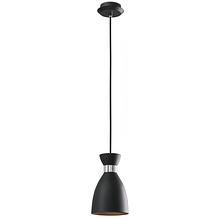 Светильник подвесной VESTA 55071-1 CUTE 1x60W, Е-27,
черный
