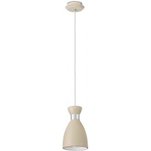 Светильник подвесной VESTA 55091-1 CUTE 1x60W, Е-27,
бежевый