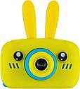 Детский фотоаппарат детская камера цифровая GSMIN Fun Camera Rabbit (Розовый, голубой, белый, желтый), фото 5