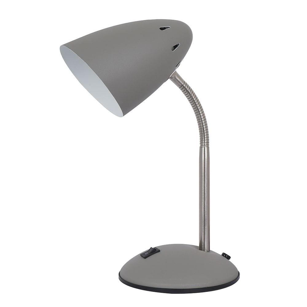 Светильник настольный HN2013 GREY, (серый), 1xE27,
40W, ETP