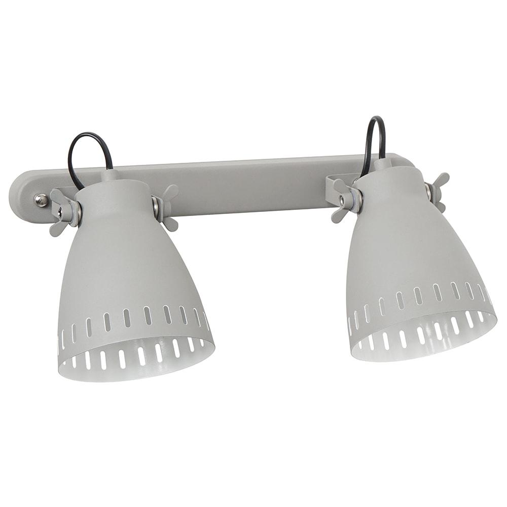 Светильник настенный HN5050-2C GREY (серый), 2xE27,
40W, ETP