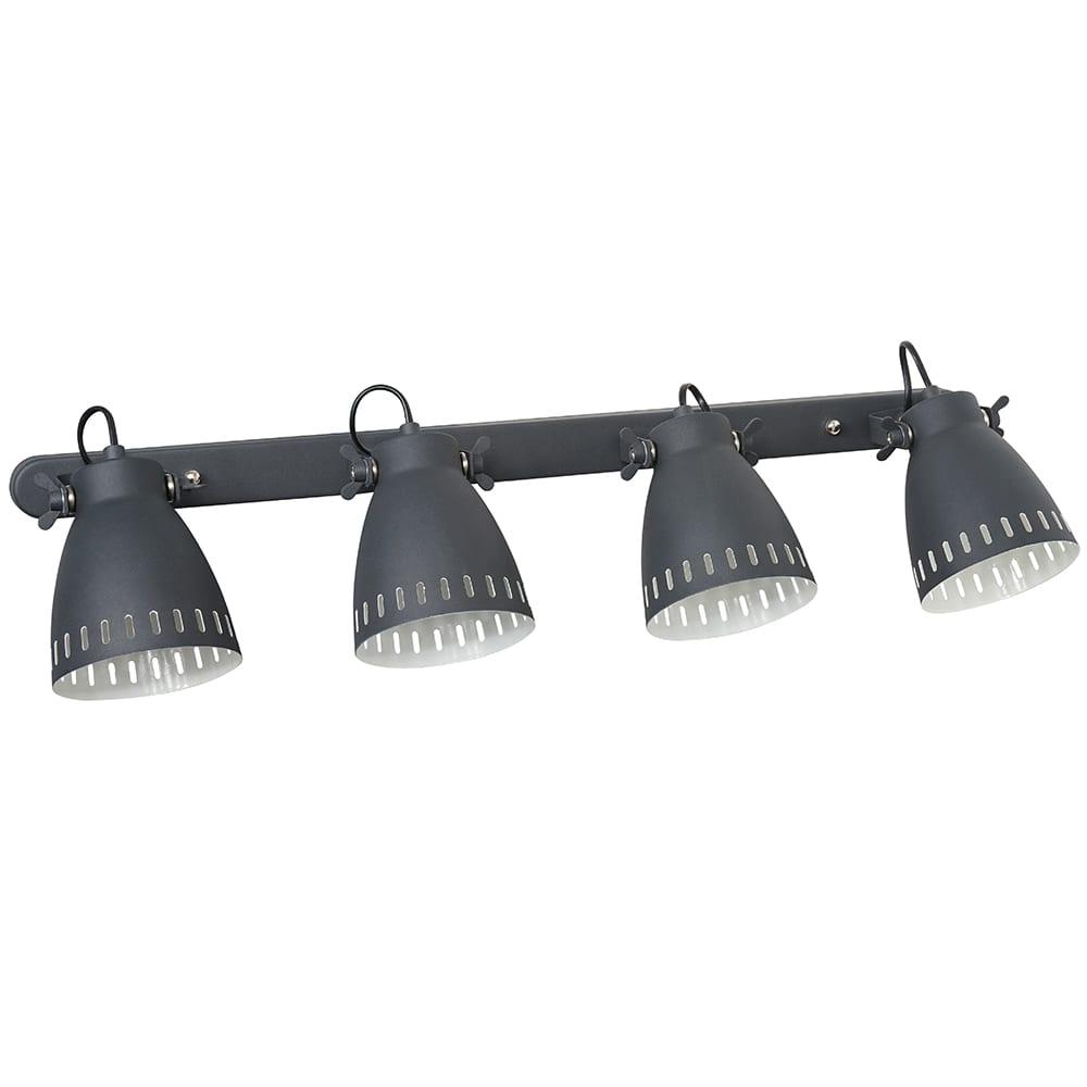 Светильник настенный HN5050-4C BLACK (черный),
4xE27, 40W, ETP