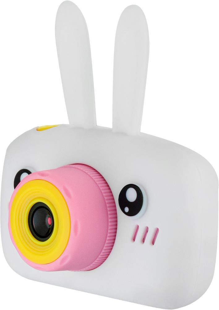 Детский фотоаппарат детская камера цифровая GSMIN Fun Camera Rabbit (Розовый, голубой, белый, желтый) - фото 4 - id-p126036759