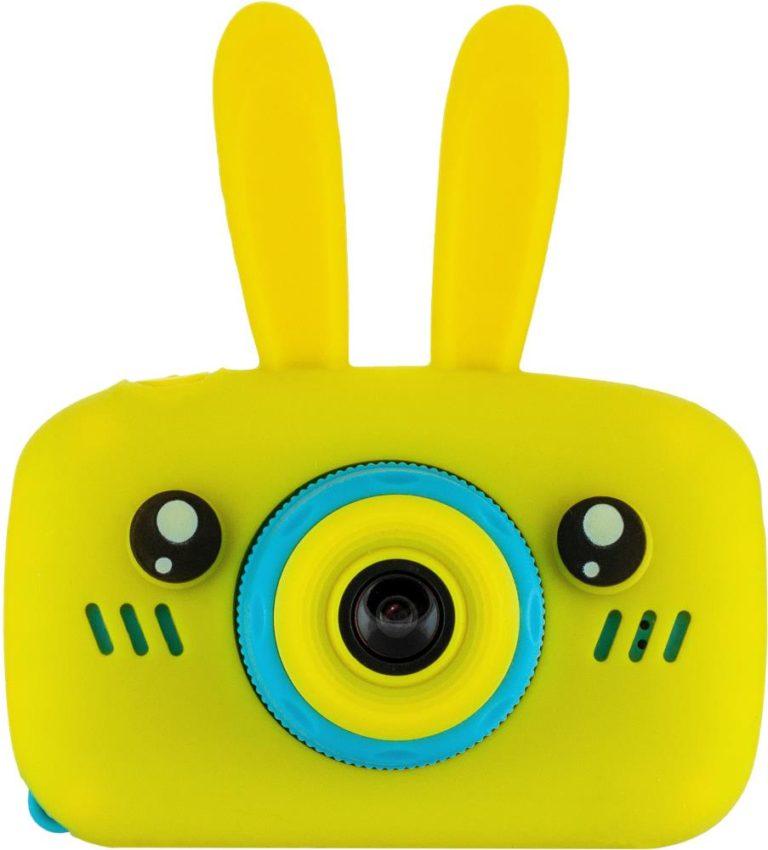 Детский фотоаппарат детская камера цифровая GSMIN Fun Camera Rabbit (Розовый, голубой, белый, желтый) - фото 5 - id-p126036759
