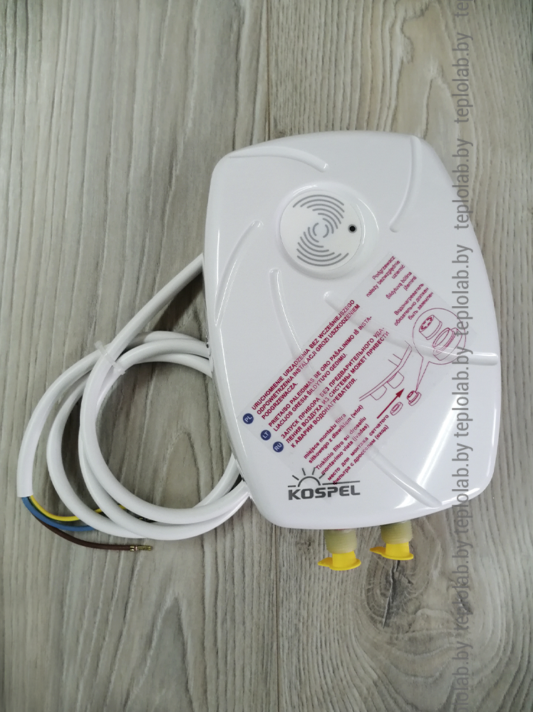 Водонагреватель проточный Kospel EPS2 Twister, 3.5 кВт - фото 5 - id-p70064807