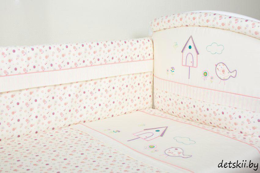 Комплект детского постельного белья Lappetti Домик для птички 3 предмета - фото 2 - id-p126038570