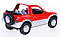 Машина металлическая Toyota rav4 cabriolet открываются двери, инерция 1:32 Kinsmart, фото 5