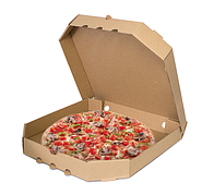 Коробка для пиццы 240х240х30мм, крафт