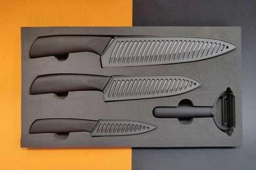 Набор керамических ножей Xiaomi 4 в 1 Huo Hou Nano Ceramic Knife - фото 3 - id-p101876283