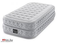 Надувная кровать Intex 99x191x51cm 64488 надувной матрас для сна со встроенным насосом