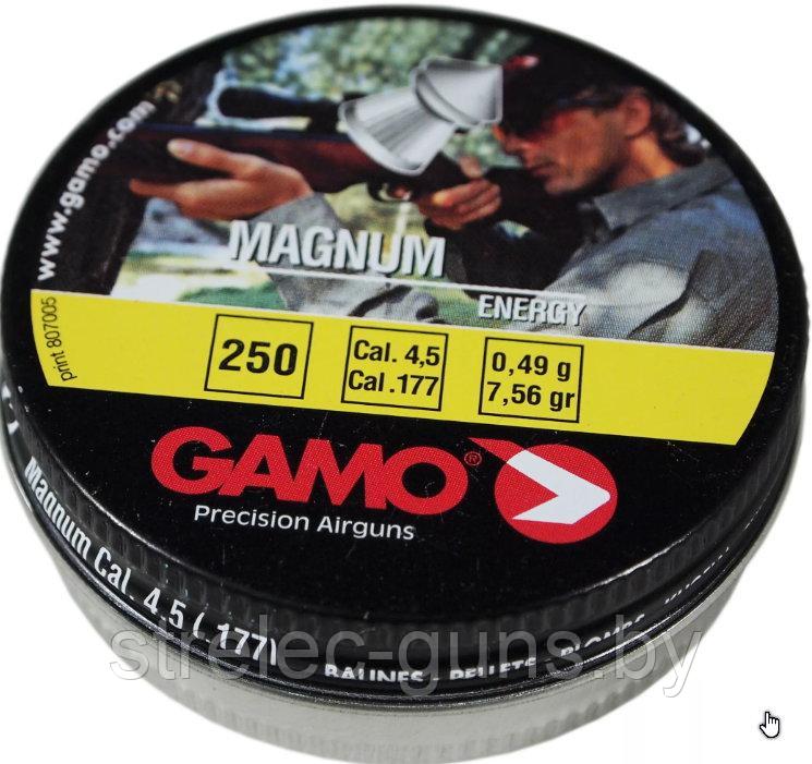 Пули GAMO Magnum 250 шт. метал. уп. 0,49g