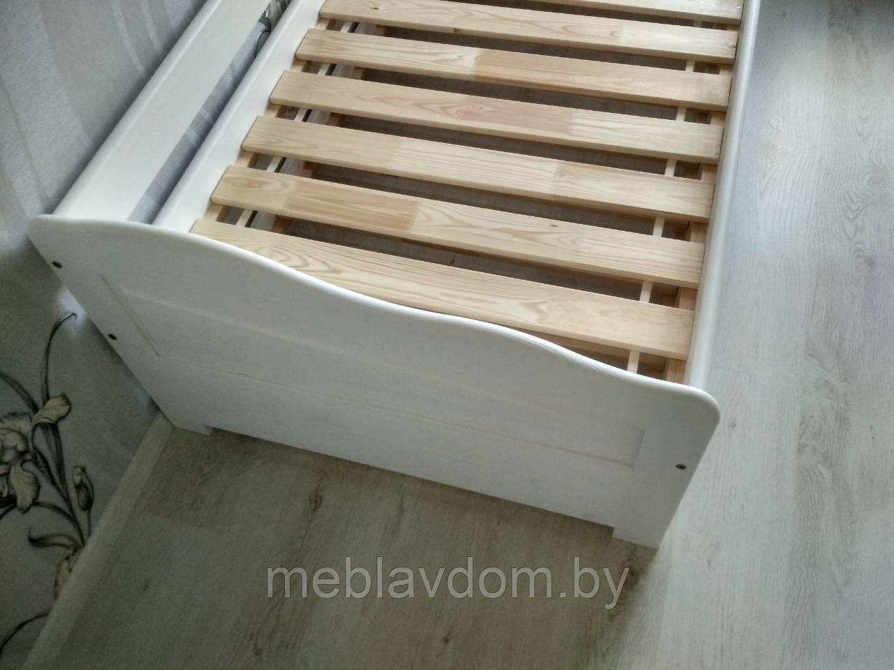 Кровать Дейбед-10 МД-225 (белый воск) - фото 5 - id-p113791980