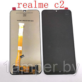 Дисплей Original для Realme C2 Черный