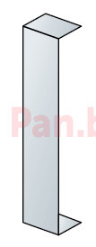 Заглушка торцевая Альта-Профиль Альта-Борд Белый 107х18 мм - фото 2 - id-p126068682