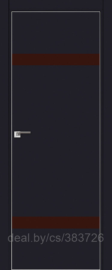 3E коричневый лак 800*2000 Черный матовый матовая с 4-х сторон