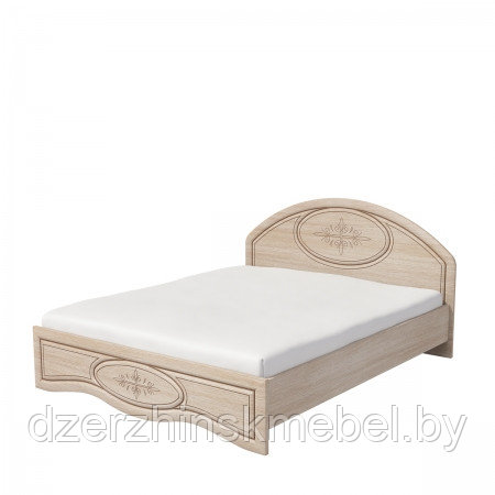 Кровать двуспальная К1-160МП от набора мебели для спальни "Василиса" .Производитель Мебель Н