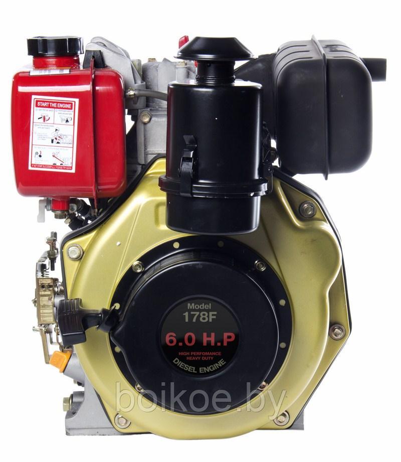 Двигатель дизельный ZIGZAG SR 178 F (6 л.с., шпонка 25 мм) - фото 1 - id-p126081733