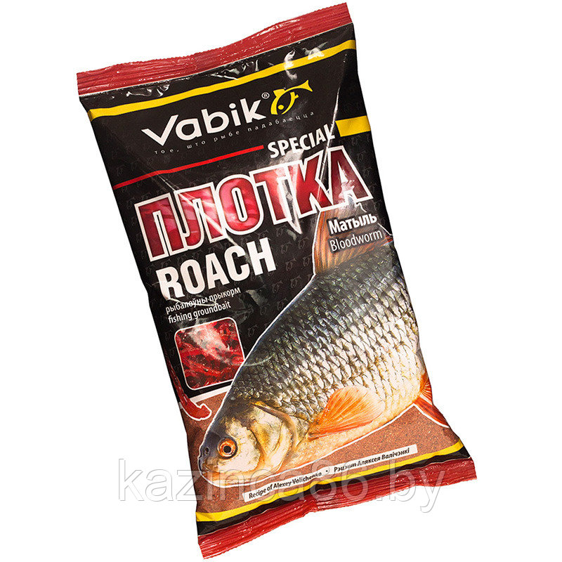 Прикормка Vabik Special Roach Bloodworm (Мотыль) (1кг) - фото 1 - id-p126083227