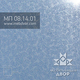 Фасад в пластике HPL МП 08.14.01 (синие васильки глянец)