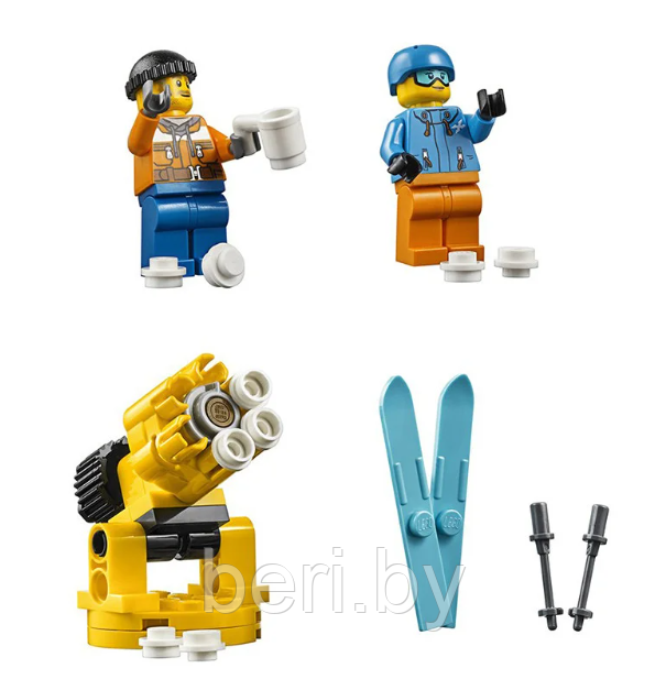 11222 Конструктор Lari "Снегоуборочная машина", 209 деталей, аналог LEGO City Лего Сити 60222 - фото 6 - id-p126107821