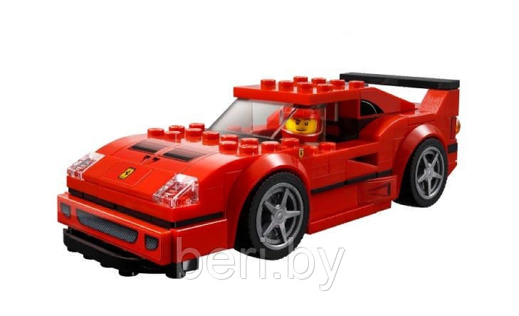 11253 Конструктор Lari Speeds «Speed Champions Ferrari F40 Competizione», Аналог LEGO Creator 75890 - фото 5 - id-p126110955