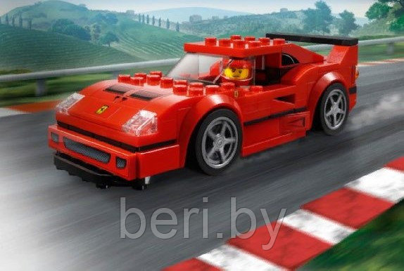 11253 Конструктор Lari Speeds «Speed Champions Ferrari F40 Competizione», Аналог LEGO Creator 75890 - фото 10 - id-p126110955
