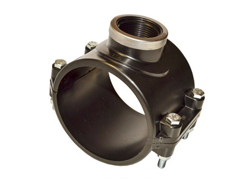 Врезка винтовая PE 110-3" F(P/B) c усилением - фото 1 - id-p126111495