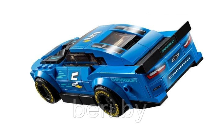 11254 Конструктор LARI Speeds Champion Гоночный автомобиль Chevrolet Camaro ZL1, Аналог LEGO Speed Champions - фото 3 - id-p126112411