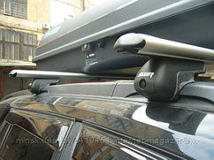 Багажник Атлант на интегрированные рейлинги (аэро дуга 110см) на Lada X-Ray