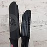 Керамический стайлер Плойка-гофре 3,0 см шир. для укладки волос NOVA SX-8006 Гофре Черная, фото 4