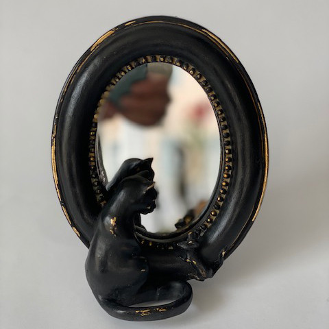 Зеркало настольное Кошечка - фото 1 - id-p126161659