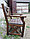 Кресло садовое из массива сосны "Прованс Премиум", фото 6