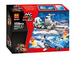 Конструктор аналог LEGO Тачки 8426 Bela ''Морской побег'' 159 деталей арт. 10011