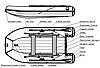 Лодка надувная Фрегат 310 Air (лт, серая), фото 4