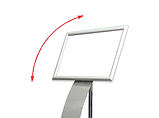 Стойка для информации „Грация “ с клик-рамкой и изменяемым углом наклона, фото 2