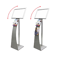 Стойка для рекламы Грация с карманами для буклетов