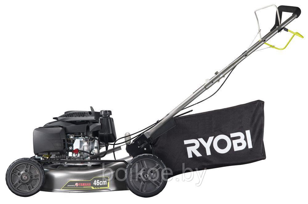 Газонокосилка бензиновая самоходная RYOBI RLM46175YL (3.8 л.с., Yamaha) - фото 4 - id-p126270613