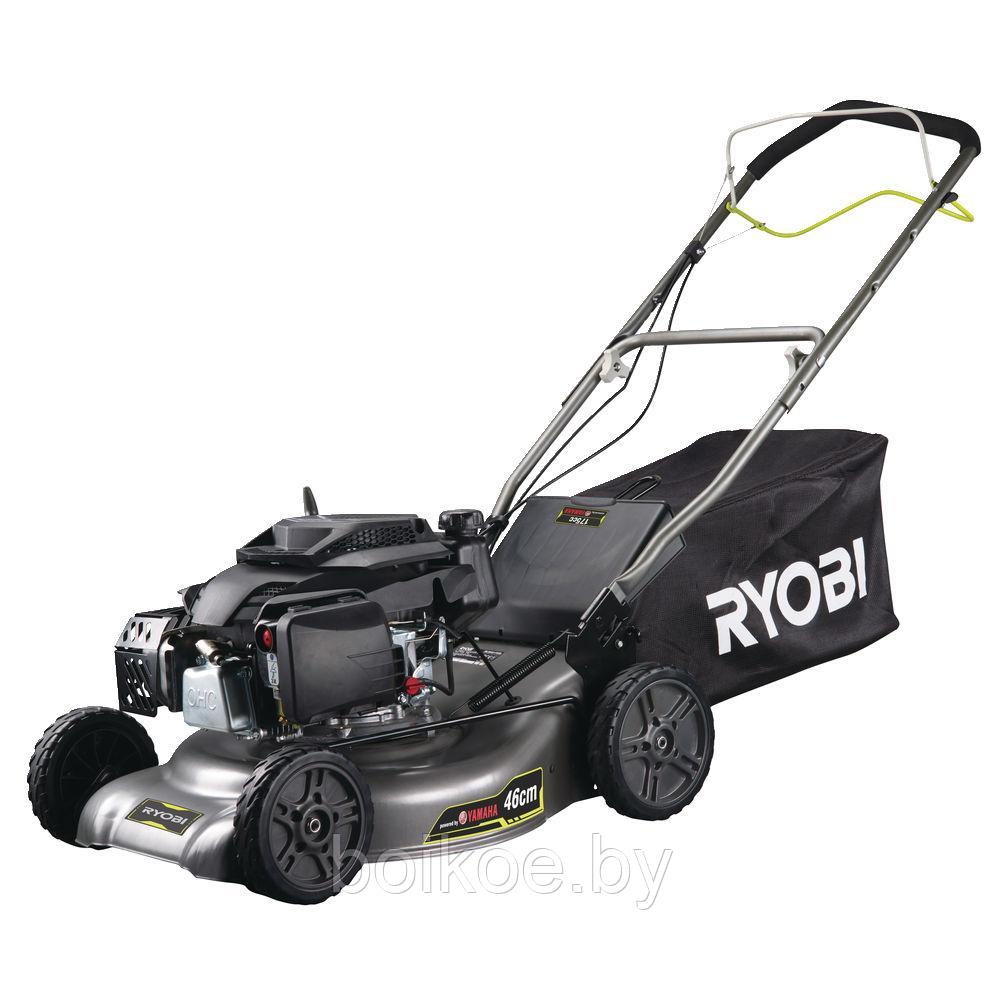 Газонокосилка бензиновая самоходная RYOBI RLM46175YL (3.8 л.с., Yamaha) - фото 1 - id-p126270613