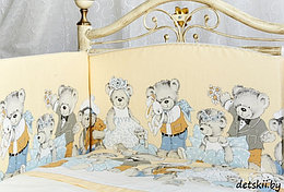 Комплект детского постельного белья Lappetti Мишкины игрушки  6 предметов
