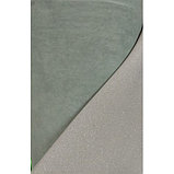 Потолочный велюр на поролоне светлый серый , потолочная ткань, фото 6