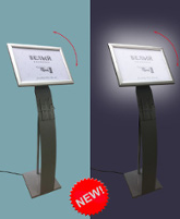 Информационная световая панель с измен. углом наклона «Парус-1» - фото 1 - id-p126271559