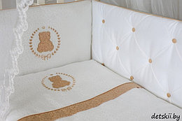 Комплект детского постельного белья Lappetti Sweet Teddy (каретная стяжка) 6 предметов