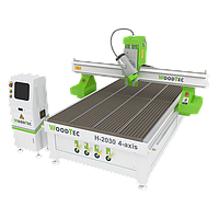 Фрезерно-гравировальный станок с ЧПУ WoodTec H 2030 4-axis